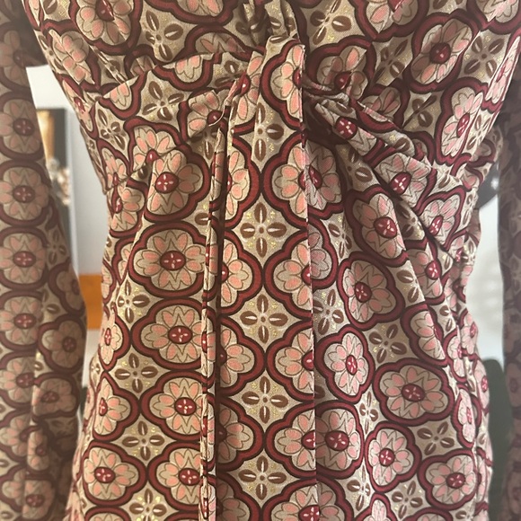 Printed 70’s style blouse - Picture 6 of 7